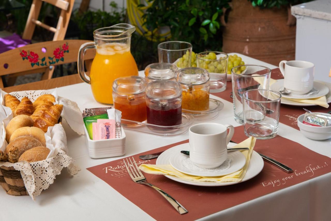 Rodos Niohori Elite Suites Boutique Hotel Rhodes City Eksteriør bilde