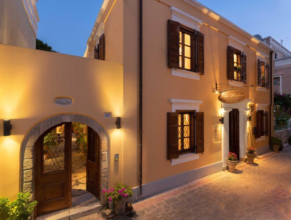 Rodos Niohori Elite Suites Boutique Hotel Rhodes City Eksteriør bilde